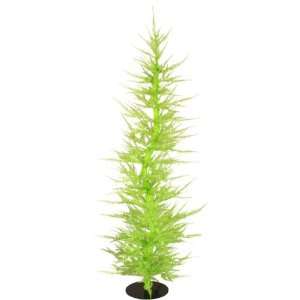  Whimsical Chartreuse Laser Artificial Christmas Tree 5 