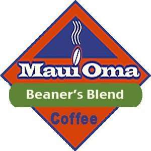 Hawaii Maui Oma Coffee 1 lb. Ground Beaners Blend  