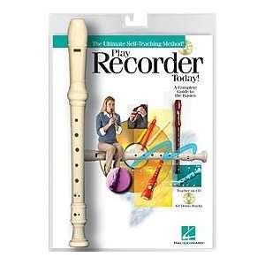  Hal Leonard Play Recorder Today! Book/CD with Recorder 