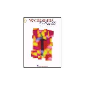  Hal Leonard Worship Solos for Flute   Book & CD: Musical 