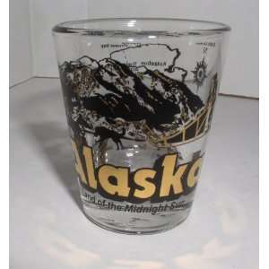 BEAUTIFUL ALASKA ONE OUNCE SHOT GLASS