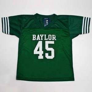  Baylor #45 Youth Football Jersey   Forest   X Large 