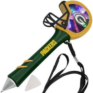 Green Bay Packers Green Light Up Mirror Pen: Sports 