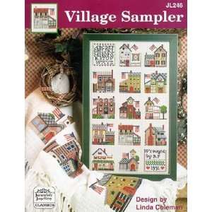  Village Sampler   Cross Stitch Pattern: Arts, Crafts 