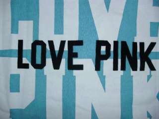 Victorias Secret LOVE PINK Boyfriend Fit Logo HOODIE Tunic SWEATSHIRT 
