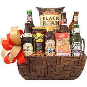    International Beer Traveler Gift Basket Grocery & Gourmet Food