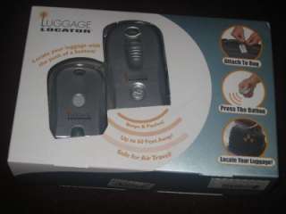 ETA Remote Travel Luggage Locator Gear Beeps & Flashes up to 60 Ft NEW 
