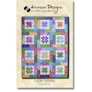 Lucky Stars Quilt Pattern: Home & Kitchen