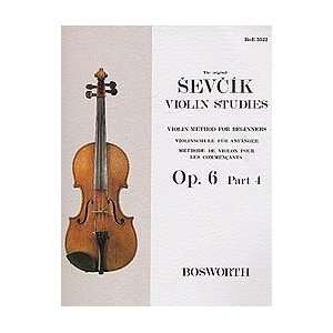  Sevcik Violin Studies   Opus 6, Part 4 Violin Method for Beginners 