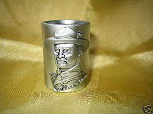 Lord Baden Powell Scout Metal Woggle Slide  