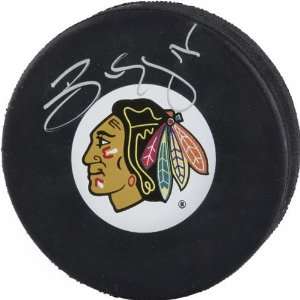  Ben Eager Chicago Blackhawks Autographed Hockey Puck 