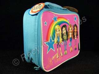 Lil Bratz Insulated Lunch Bag Box Tote Pink Aqua NEW  