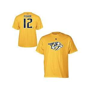  Reebok Nashville Predators Mike Fisher Player Name 