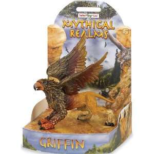  Safari LTD Mythical Realms Griffin on platform Toys 