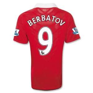 Manchester United 10/11 BERBATOV Home Soccer Jersey:  