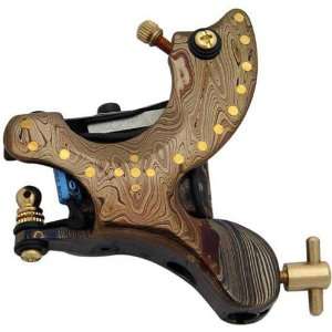  Brass Point Insert Damascus Tattoo Machine Everything 