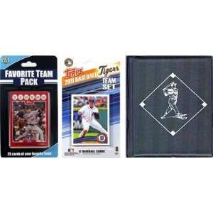 MLB Detroit Tigers Licensed 2011 Topps Team Set and Favorite Player 