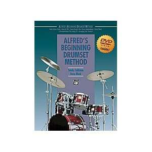  Alfreds Beginning Drumset Method Book & DVD Musical 