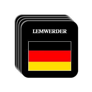  Germany   LEMWERDER Set of 4 Mini Mousepad Coasters 