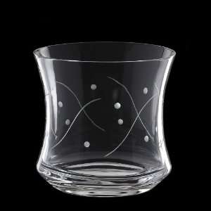  Grehom Crystal Whisky Glass   Waves (set of 2); Hand 