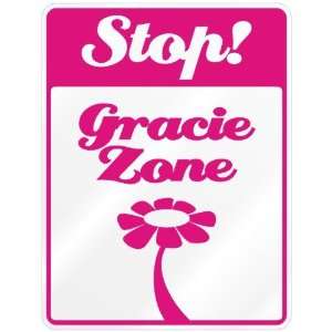    New  Stop  Gracie Zone  Parking Sign Name