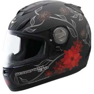  EXO 700 Dahlia Matte Black Helmet   Size  2XL Automotive