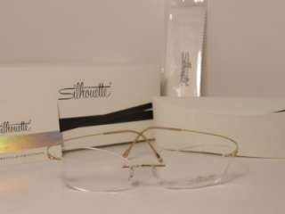 NEW AUTHENTIC SILHOUETTE TITAN SPARKLING ICON EYEGLASSES SIL 6756 6050 