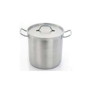   Eurodib HOM482825 15.75 Qt Stainless Steel Stock Pot: Kitchen & Dining