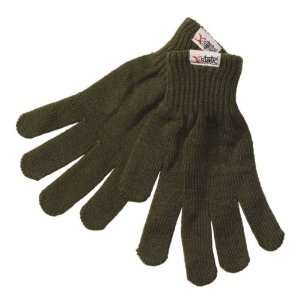   Light Weight Knit Gloves (OD Green, Small/Med)