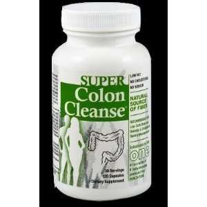 Health Plus Super Colon Cleanse 120 Capsules, 1 Bottle [Health and 