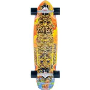  Riviera Tiki Totem Complete Skateboard (7.5X27 Inch (Small 