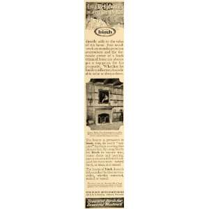   Birch Manufacturers Oshkosh WI   Original Print Ad