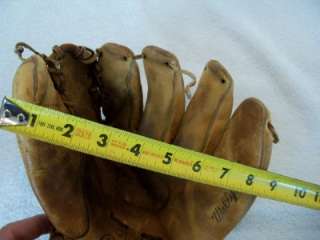 RAWLINGS BASEBALL GLOVE JL 45 WALLY POST TRAP EZE MODEL VINTAGE MADE 