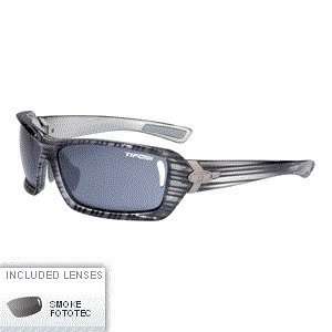 Tifosi Mast Fototec Sunglasses   Gray Stripe  Sports 