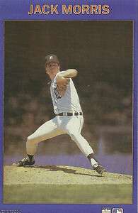 1990s Starline Mini Promo Poster Jack Morris Detroit Tigers  