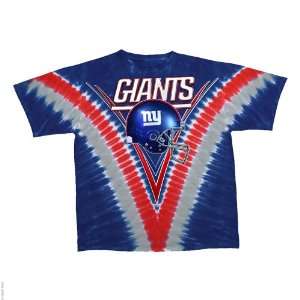  New York Giants Logo V Tie Dye T shirt