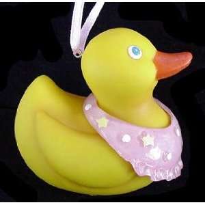  Baby Girl Rubber Ducky Christmas Ornament: Everything Else