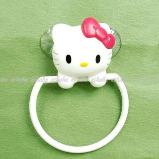 Hello Kitty Bath Towel Rack Hanger Holder White 1H0I  