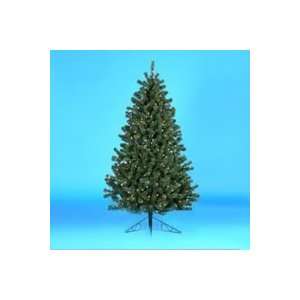  New   7.5 Pre Lit Norway Pine Decorative Christmas Half 
