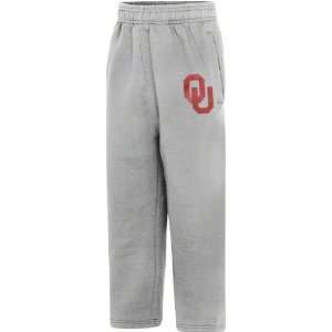  Oklahoma Sooners Youth adidas Grey Big Logo Fleece 