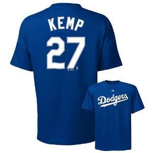   Los Angeles Dodgers Matt Kemp Tee   Big and Tall: Sports & Outdoors