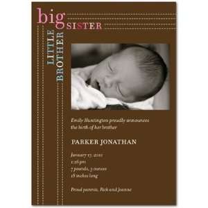   Announcements   Big Sister Little Brother By Kinohi Designs Baby
