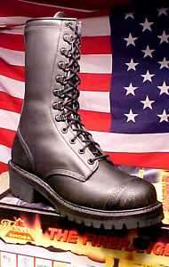 THOROGOOD USA MADE COMBAT FIRE FIGHTING BOOTS MEN 5 W  
