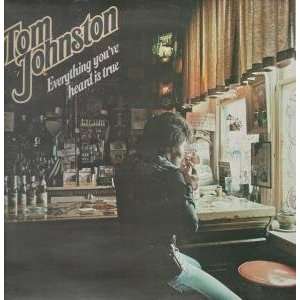   VE HEARD IS TRUE LP (VINYL) UK WARNER BROS 1979: TOM JOHNSTON: Music