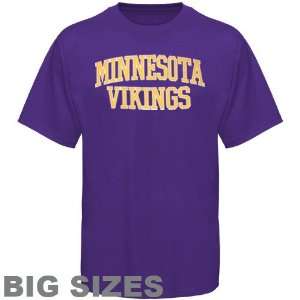   Vikings Purple Heart & Soul Big Sizes T shirt: Sports & Outdoors