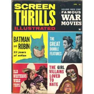 Screen Thrills Illustrated Magazine #4, Warren 1963 FN   