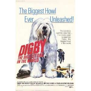  Digby, the Biggest Dog in World Movie Poster (11 x 17 