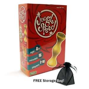  Jungle Speed   Think Fast w/ Free Storage Bag Toys 