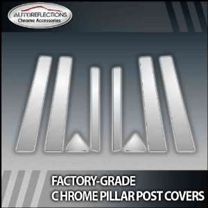  09 12 KIA Soul 8Pc Chrome Pillar Post Covers: Automotive