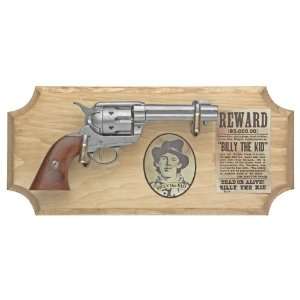  Billy the Kid Collection Fast Draw Framed Revolver Set 